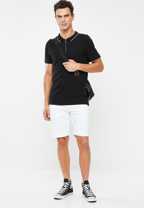 Superdry. - International chino shorts - white