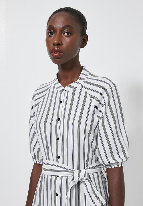 Superbalist - Blouson sleeve shirt dress - multi 