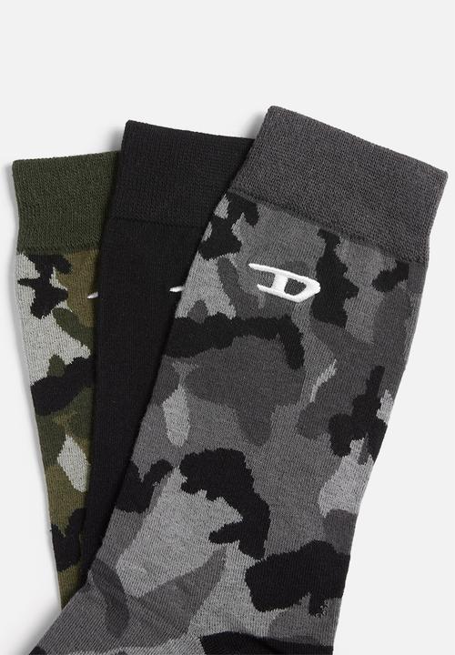 Diesel  - Skm ray socks - 3 pack - multi