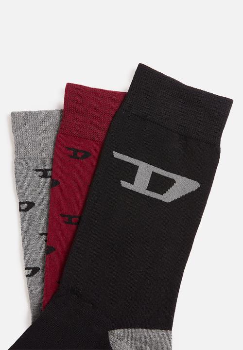 Diesel  - Skm-ray socks - 3 pack - multi
