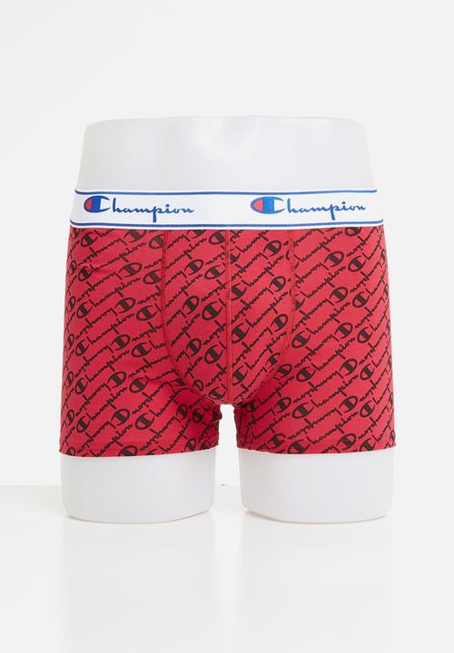 Champion - 2 pack plain vs print bodshorts - multi 