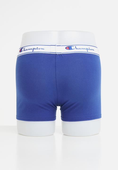 Champion - 2 pack plain vs print bodshorts - multi 