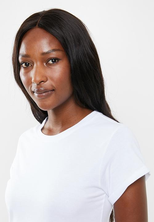 edit - 2 Pack round neck tees - black & white