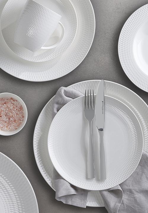 Maxwell & Williams - Diamonds 12pc dinner set - white