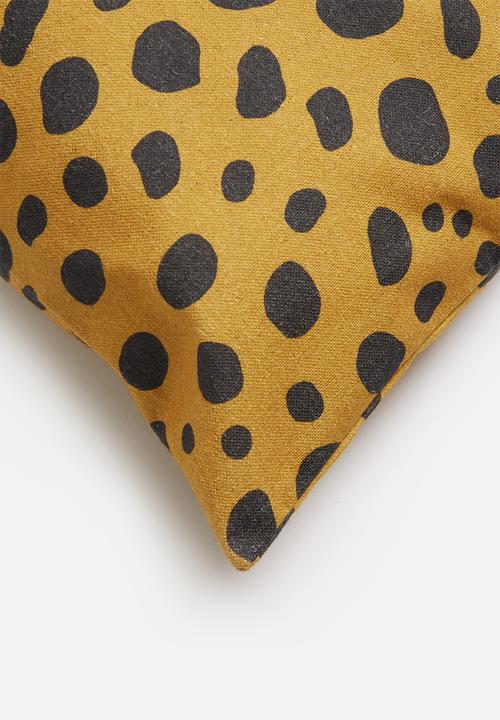 Hertex Haus - Desert storm cushion cover - ochre