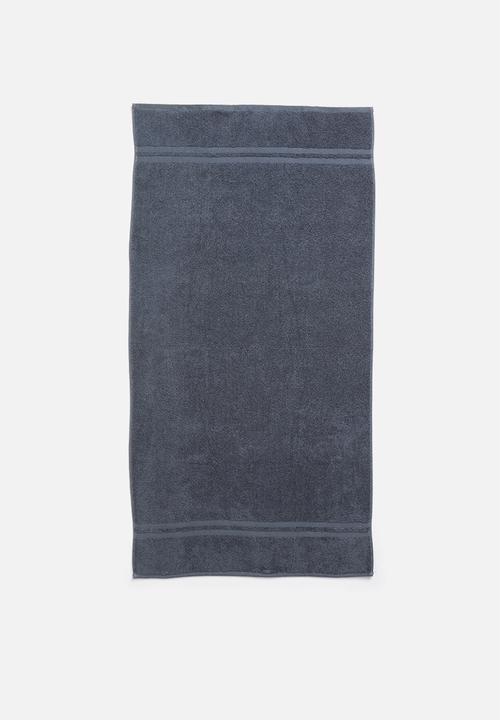 Club Classique - Grace towel - charcoal