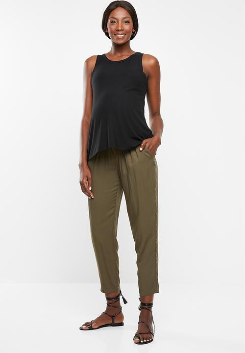 Cotton On - Maternity everyday girlfriend tank top - black
