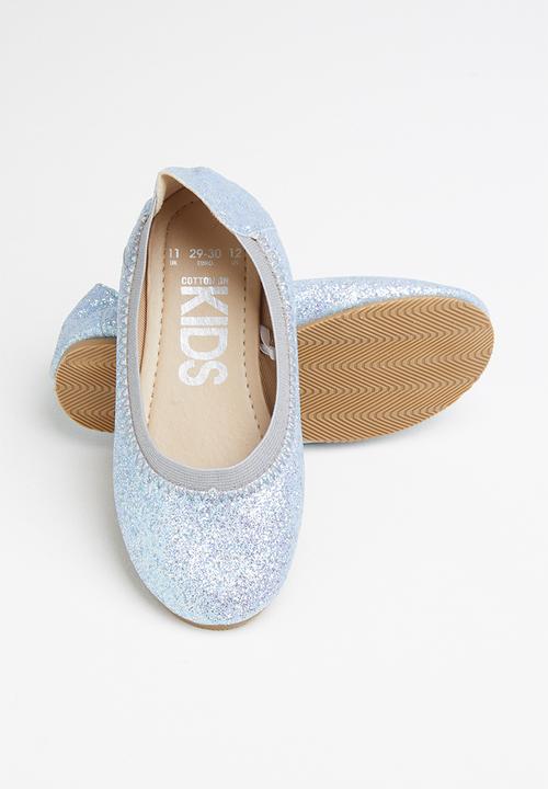Cotton On - Kids primo - pale blue glitter