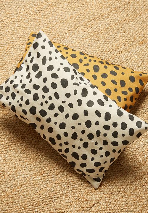 Hertex Haus - Desert storm cushion cover - coal