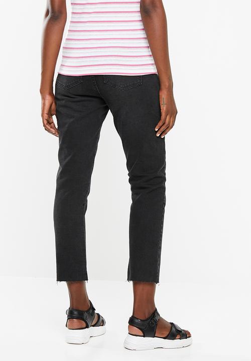 Cotton On - Maternity straight jeans - black