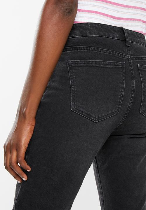 Cotton On - Maternity straight jeans - black