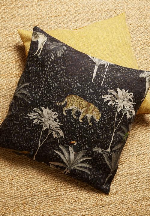 Hertex Haus - Haru cushion cover - black