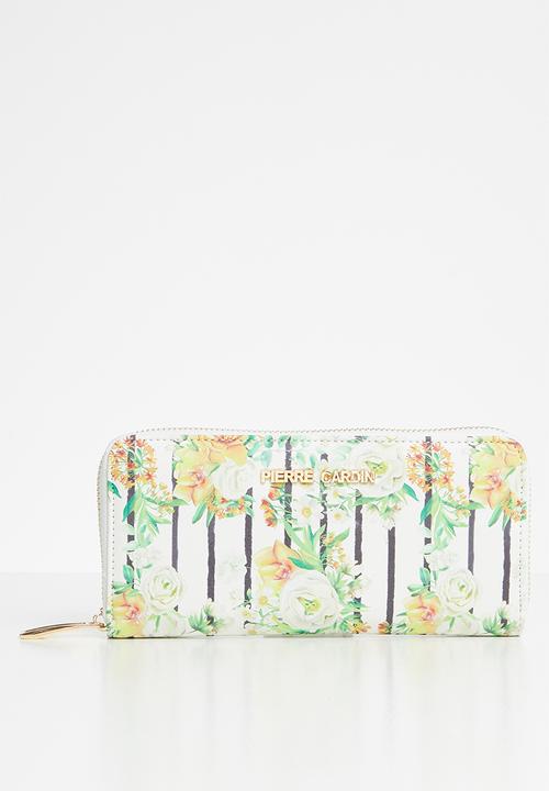 Pierre Cardin - Libby floral purse - white