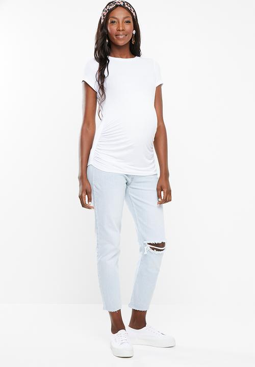 Cotton On - Maternity straight jeans - blue
