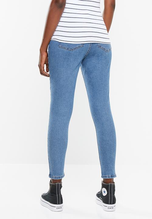 Cotton On - Maternity grazer skinny jeans - blue