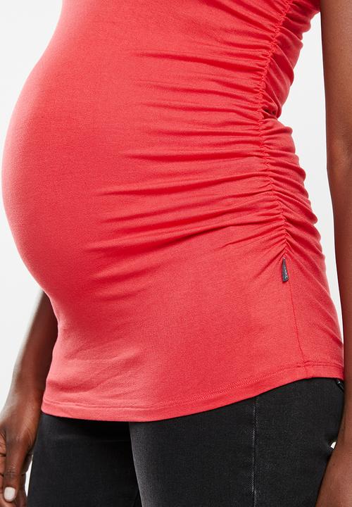 Cherry Melon - Maternity Watermelon tank top - red 