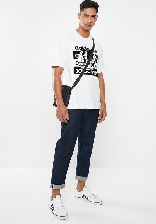 adidas Originals - Vcl msg lg short sleeve tee - white