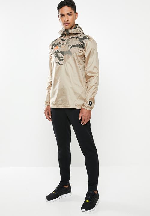 adidas Performance - Tan adv piste windbreaker - khaki