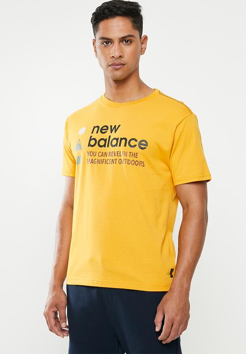 new balance yellow shirt