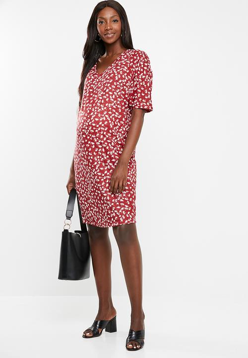 Superbalist - Maternity Oversized tee dress - floral