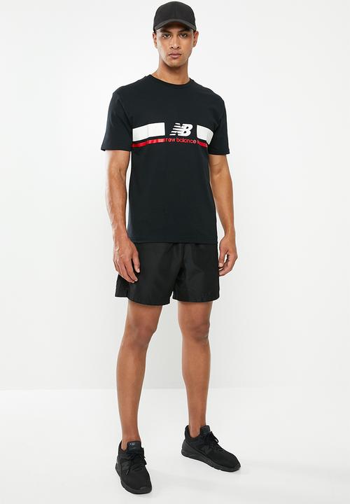 New Balance  - Stadium tee - black