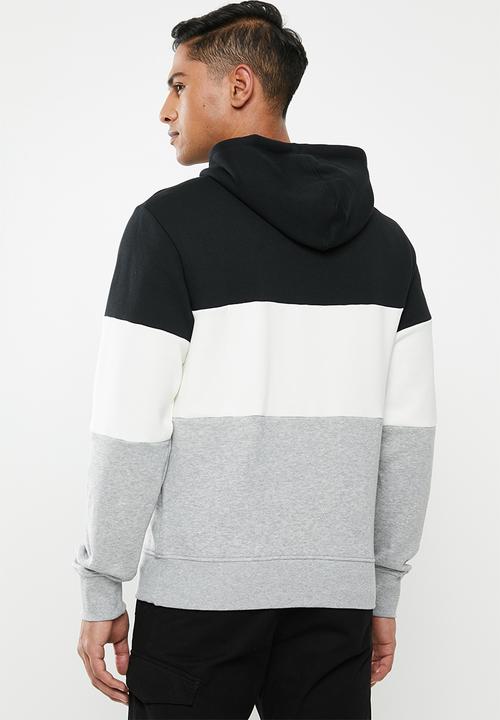 New Balance  - Stadium hoodie - black & white