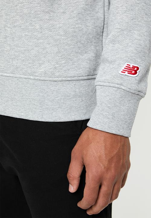 New Balance  - Stadium hoodie - black & white