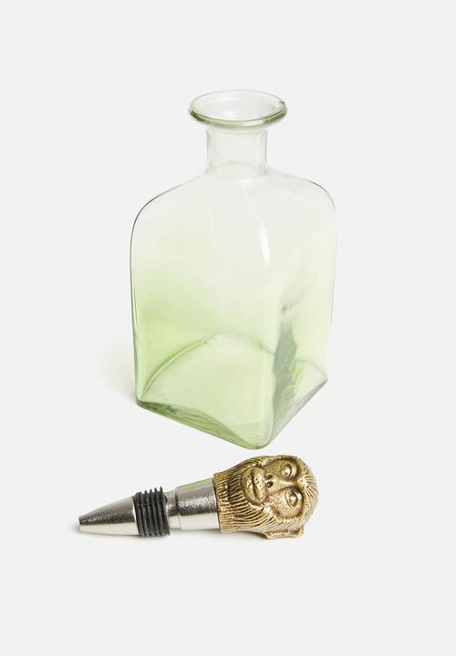 Kitchen Craft - Tropical decanter - green 
