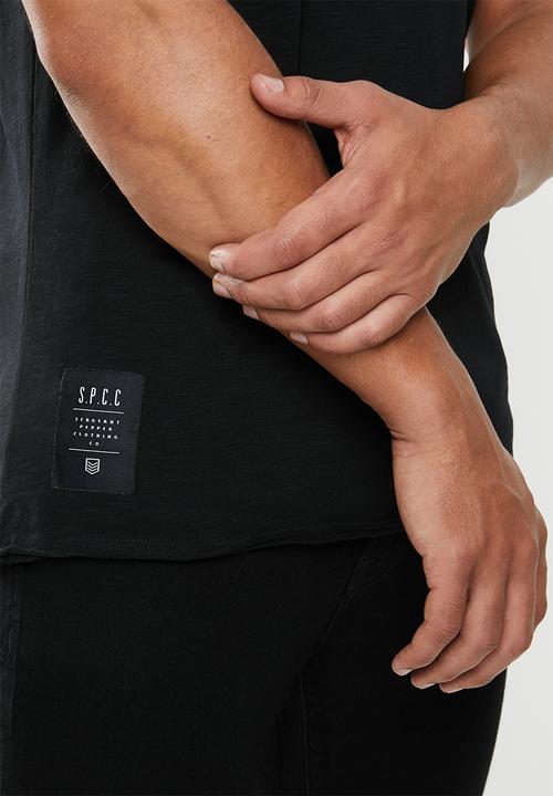 S.P.C.C - Oversized logo tee - black