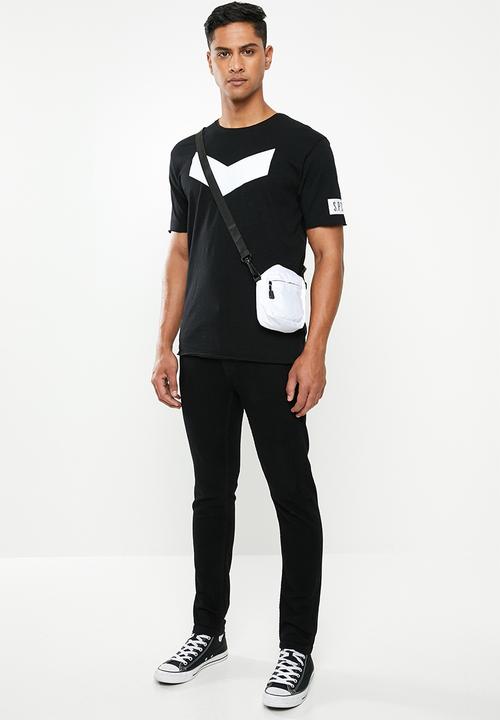 S.P.C.C - Oversized logo tee - black