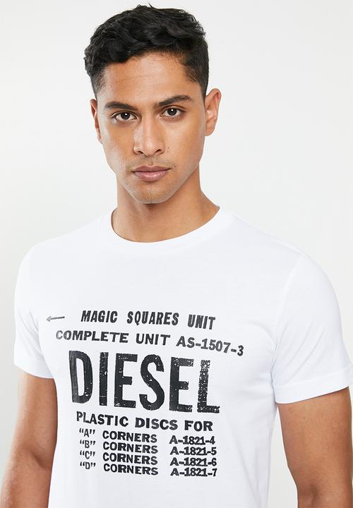 Diesel  - T-diego-b6 maglietta - white