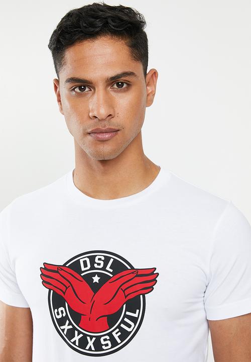 Diesel  - T-diego-b5 maglietta - white