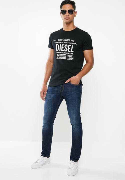 Diesel  - Thommer l.32 pantaloni - mid blue
