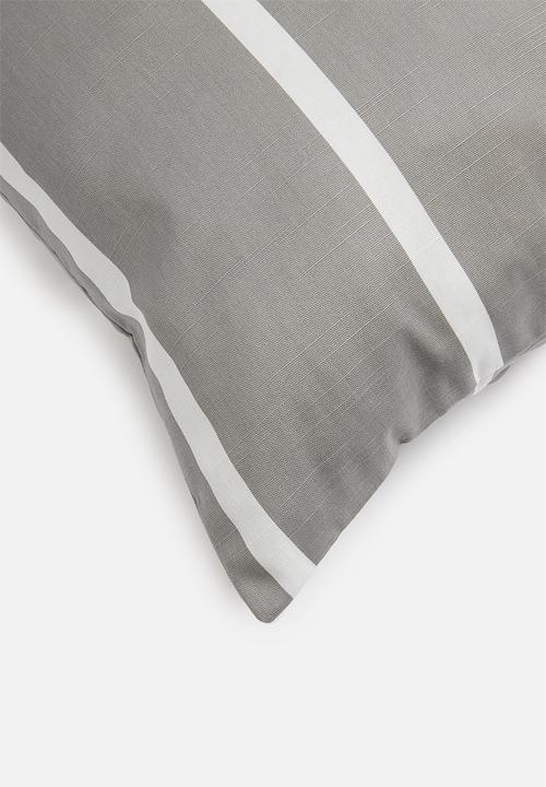 Sixth Floor - Vert cushion cover - grey