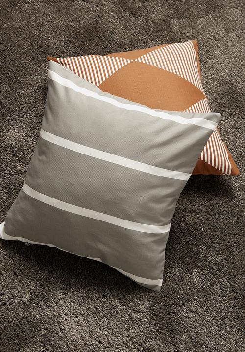 Sixth Floor - Vert cushion cover - grey