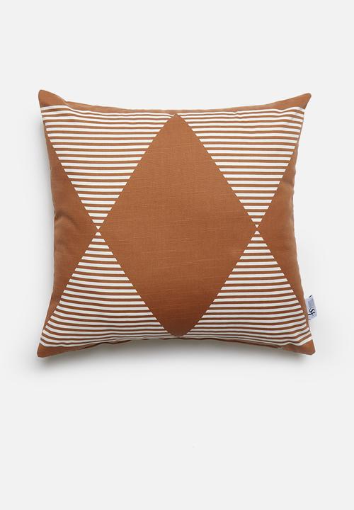 Sixth Floor - Aisha cushion cover - rust