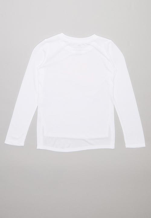 Nike - Nike girls futura metallic reverb tee - white