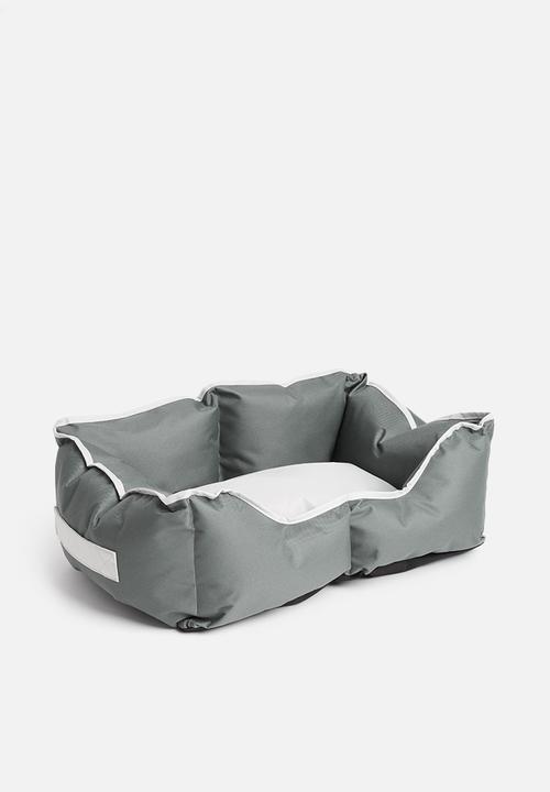 Sixth Floor - Rolo pet bed - grey & stone