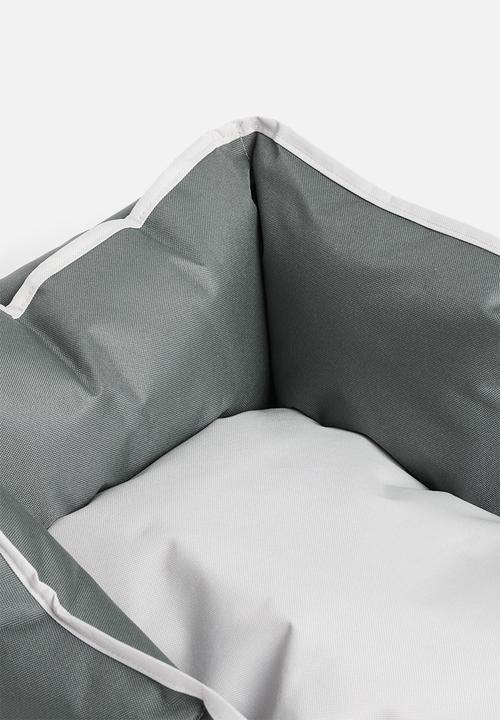 Sixth Floor - Rolo pet bed - grey & stone
