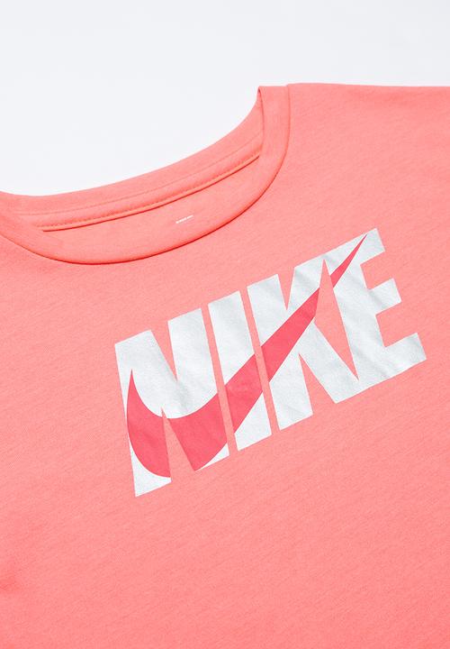 Nike - Nike girls met nike box tee - pink
