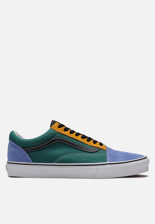 vans old skool cadmium yellow tidepool
