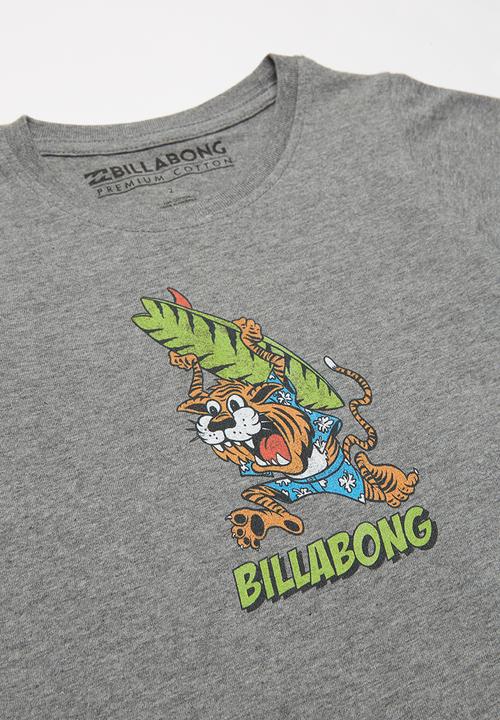 Billabong  - Tiger short sleeve tee - grey