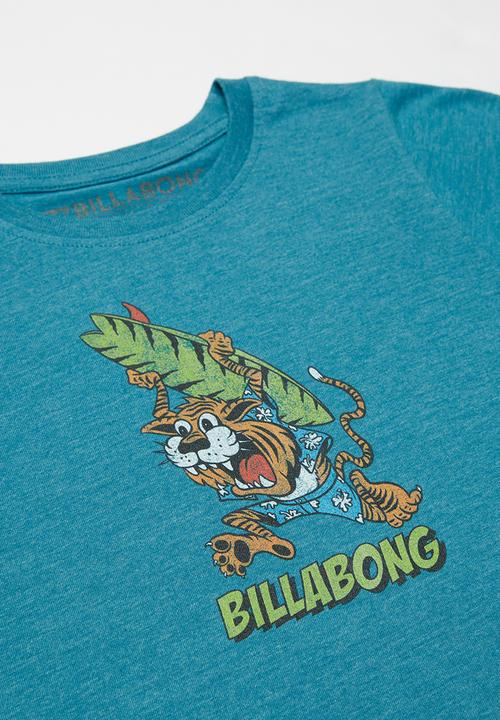 Billabong  - Tiger short sleeve tee - blue
