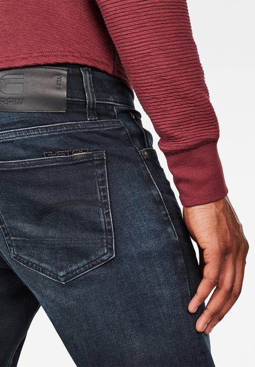 G-STAR - 3301 Slim  jeans - navy 