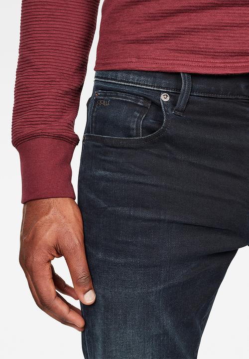 G-STAR - 3301 Slim  jeans - navy 