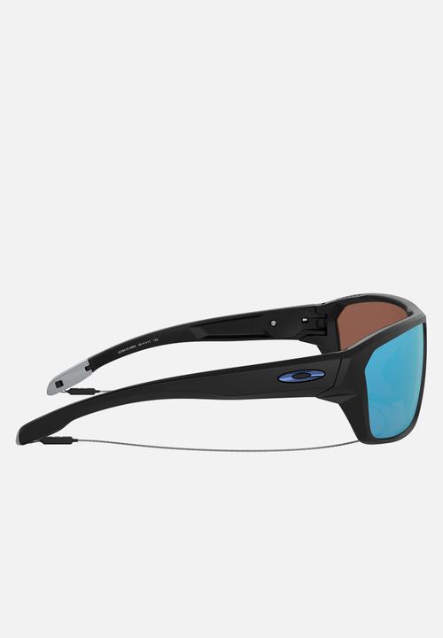 Oakley - Split shot prizm deep h2o polarized lens sunglasses 64mm - matte black