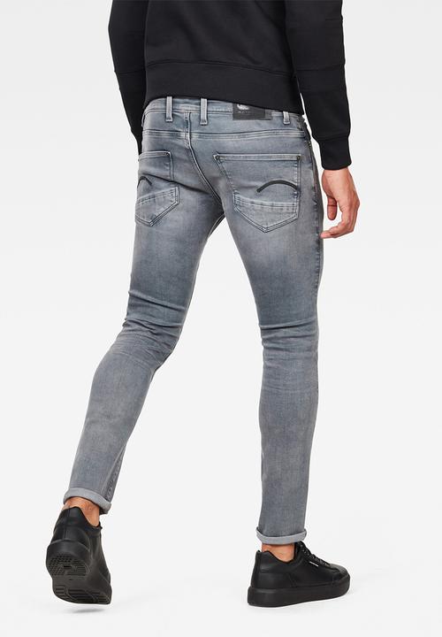 G-STAR - Revend skinny-Wess grey superstretch
