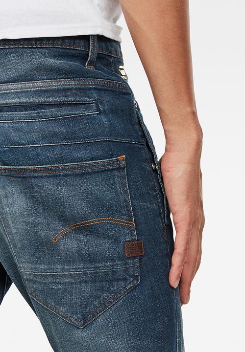 G-STAR - D-staq 3d slim  jeans - blue 