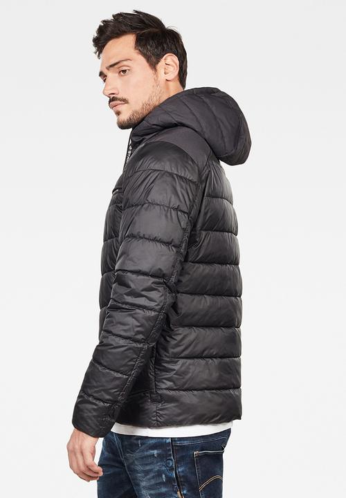 G-STAR - Attac quilted hdd jacket - black