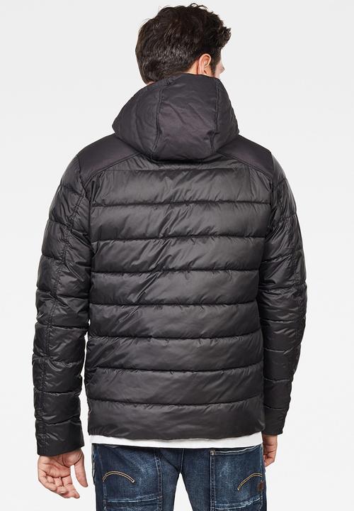 G-STAR - Attac quilted hdd jacket - black
